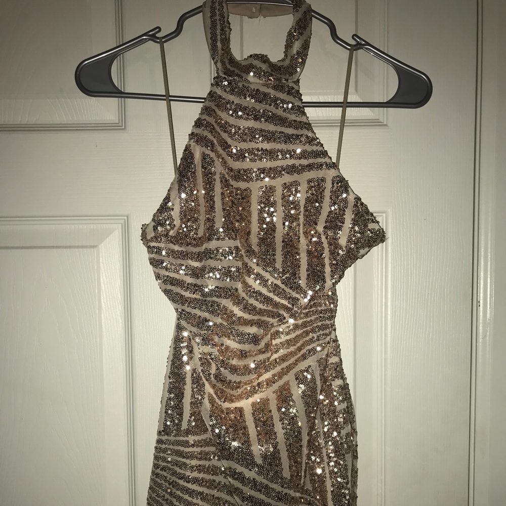 Super cute backless dress